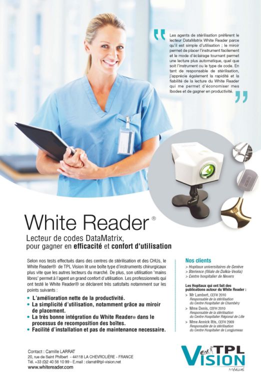 White Reader - Lecteur de code Datamatrix